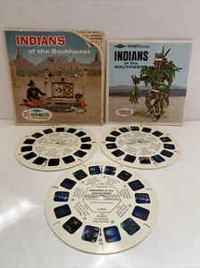 VIEW-MASTER vintage SET of 3 REELS Indians of the Southwest SAWYERS Packet B 721 - Picture 1 of 3