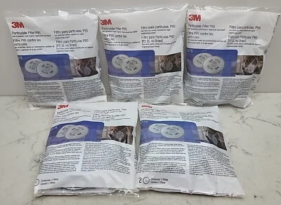5-2 Pk 3M 2078 P95 Particulate Filter Nuisance Level Organic Vapor/Acid Gas READ - Image 1 of 4