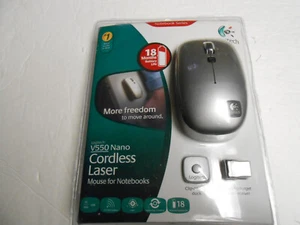 LOGITECH V550 NANO WIRELESS LASER MOUSE for notebook - Zdjęcie 1 z 3