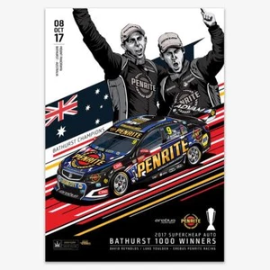 Erebus PENRITE Racing 2017 Supercheap Bathurst Winner - Variant Print Poster - Picture 1 of 2