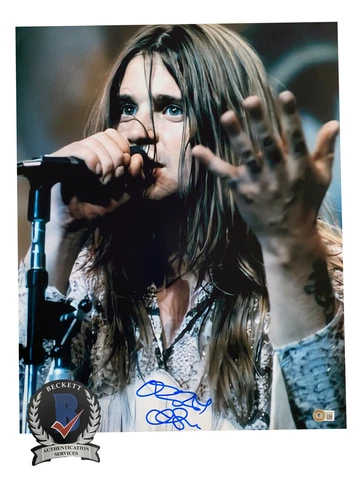 OZZY OSBOURNE SIGNED AUTOGRAPH 16X20 PHOTO BECKETT BAS PRINCE OF DARKNESS 28 Cover