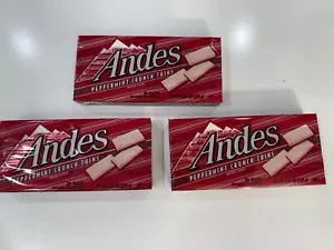 Anden Pfefferminz Crunch Thins Konvolut 3 Packungen NEU versiegelt - Bild 1 von 6