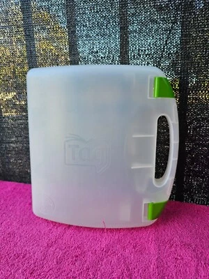 Leapfrog TAG LeapReader Carrying Clear Transparent Case Book Holder Storage - Image 1 of 4