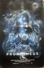 BNG Vance Kelly Movie Poster Screen Print Prometheus Ridley Scott Like Mondo