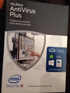 McAfee 2016 AntiVirus Plus Unlimited Devices / 1 Year NIP - Picture 1 of 2
