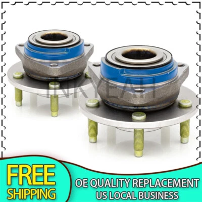 Par de cojinetes de cubo de rueda delantera para Pontiac Aztek Montana Century 2003-2005 sin ABS Foto 1 de 4