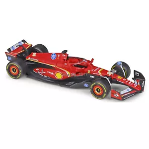 1:43 2024 Ferrari SF-24 #16 Charles Leclerc modellino auto pressofuso giocattolo - Foto 1 di 8