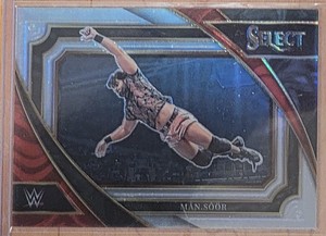 2023 Panini Select WWE Mansoor Mezzanine Silver Prizm Retail
