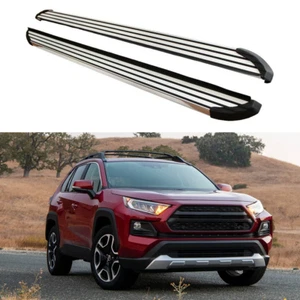 2PCS Running Boards Side Steps Fits Toyota RAV4 2019-2025 Fixed Pedals Nerf Bars - Bild 1 von 10