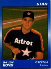 1989 Star Osceola Astros Minor League Baseball - Pick Choose Your Cards