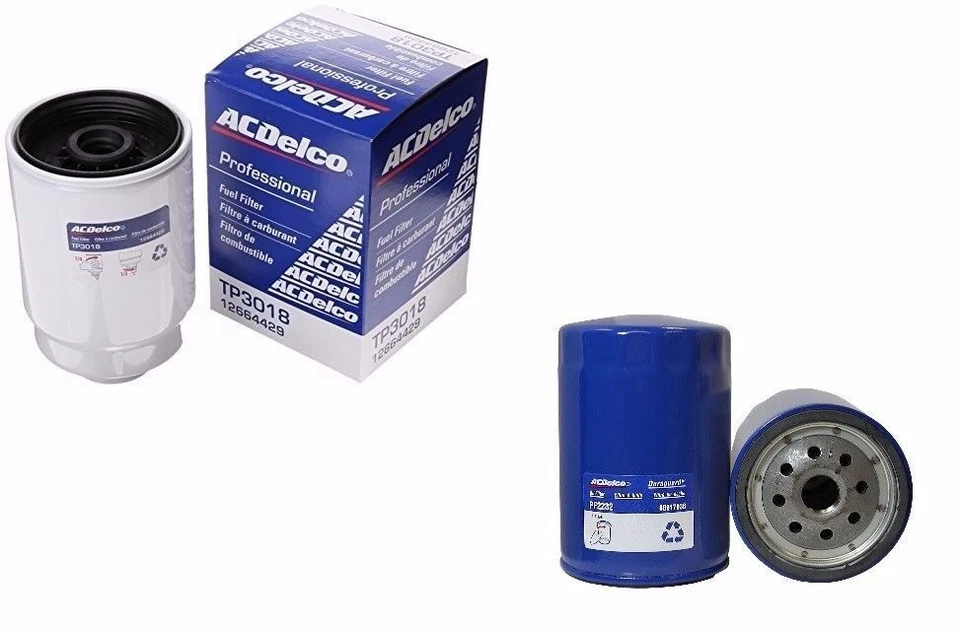 2001-2015 Duramax Diesel AC Delco Oil & Fuel Filter Combo GM New Both In Package - Image 1 of 1