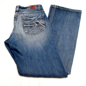 BKE Jeans Women 29x29 Blue Denim Culture Boot Decorative Stitch Pockets Stretch - Bild 1 von 15