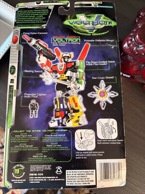 Trendmasters Voltron Galaxy Guard 1999 nuevo paquete sellado Captain Keith Foto 1 de 4