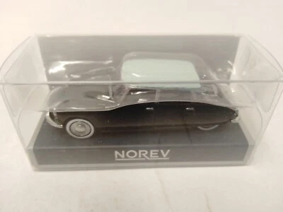 Norev Citroen DS 19 black light blue roof 1958 1/87 157087 - Immagine 1 di 3