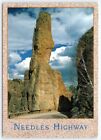 Postcard Totem Pole Rock-Needles Highway-Black Hills, South Dakota C3
