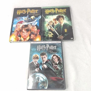 Harry Potter DVD Lot Order Of The Phoenix Chamber Of Secrets Philosopher movies - Picture 1 of 17