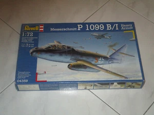 REVELL - MESSERSCHMITT P 1099 B/I HEAVY ARMOR 04359 - SCALA 1/72 - COMPLETO - Foto 1 di 2