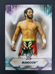 2021 Topps WWE Wrestling Superstar 〜 RAW - #118 MANSOOR