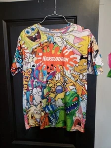 Nickelodeon T-Shirt alle Figuren Größe L - Bild 1 von 7
