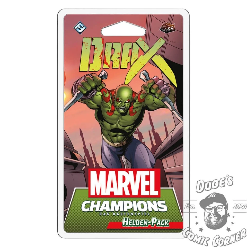 MARVEL Champions: The Card Game – Drax Erweiterung deutsch Spiel LCG - Bild 1 von 1