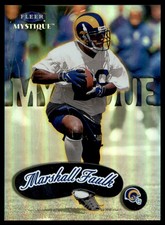 1999 Fleer Mystique #7 Marshall Faulk SP Rams *4354