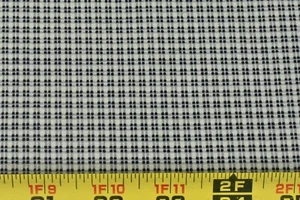 25" Long, Vintage, Black & Tan Plaid Quilt Cotton, Marcus Brothers, N6356 - Picture 1 of 6