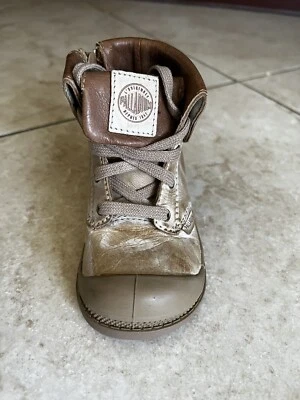 Botas Infantiles Paladio Sueltas Lea Cremallera-23269240-Talla 5-caqui/bronceado Foto 1 de 3