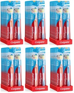 72 x Colgate Extra Clean Toothbrush - Soft 100% Brand New - Picture 1 of 1