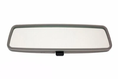 VW Volkswagen Satin Black Pearl Grey Rear View Mirror Without Auto Dimming OEM - Image 1 of 4