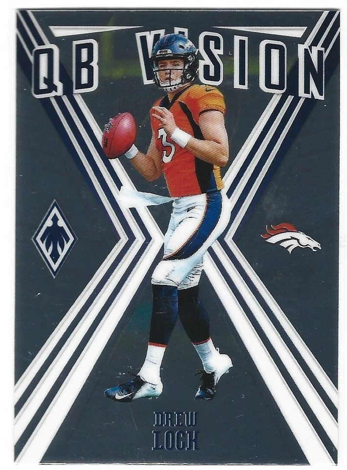 DREW LOCK 2019 PHOENIX QB VISION ROOKIE BRONCOS MISSOURI TIGERS S3 - Image 1 of 1