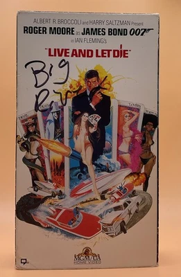 Live and Let Die VHS 1973, 1994 James Bond **Buy 2 Get 1 Free** - Image 1 of 3