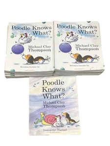 CLASSROOM SET Michael Clay Thompson 12 Poodle Knows What + 1 Instructor Manual - Picture 1 of 1