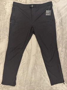 Eddie Bauer Womens Pants 2XL Tall Black Guide Pro Alpine Stretch Climbing Hiking - Picture 1 of 21