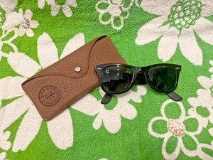 Vintage Ray-Ban Wayfarer Sunglasses L2009 YOAS B&L 1960s/70s, Original Case - Picture 1 of 10