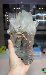 1 pieza Natural Phantom Cuarzo Cristal Racimo Mineral Espécimen Energía Reiki - Imagen 1 de 6