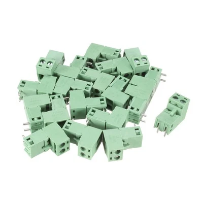 20 pz 5.08mm 2Posizione angolo destro morsettiera a vite collegabile 300V 10A - Bild 1 von 3