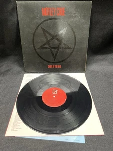 Motley Crue-Shout At The Devil Vinyl 1983 Electra 9 60289-1 LP Insert Hair Metal - Picture 1 of 24