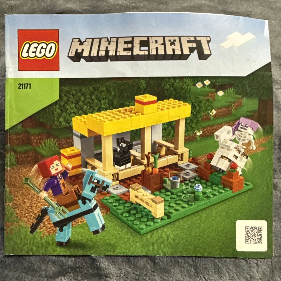 LEGO Minecraft The Horse Stable 21171 Manual (No Bricks/Box) - Image 1 of 1