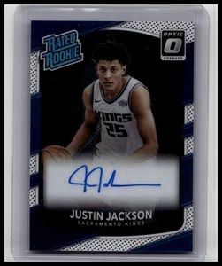 2017-18 Donruss Optic #158 Justin Jackson Rated Rookies Signatures - Picture 1 of 2