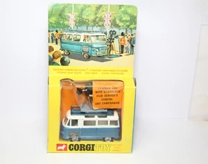 Corgi 479 Commer Mobile Camera Van Samuelson In Original Box - Rarer Interior - Picture 1 of 10