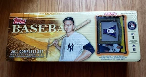 Topps 2011 Complete Baseball Set 660 Cards Series 1 & 2 Mickey Mantle Medallion - Bild 1 von 16