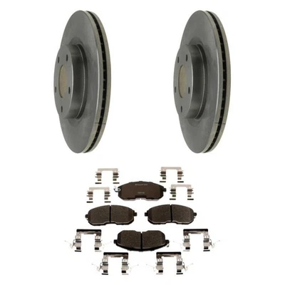 For Infiniti G35 03-05 Raybestos R-Line Plain Front Brake Kit w Ceramic Pads - Imagem 1 de 4