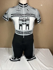 Giordana Maglia Ciclismo Pantaloncini Combo Logo Nero Ang Grigio Taglia S  - Foto 1 di 11