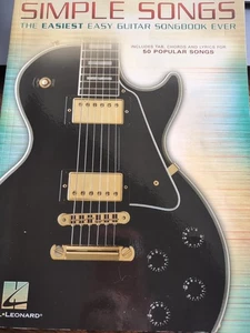 SIMPLE SONGS - EASY GUITAR TAB + CHORDS with LYRICS - HAL - VGC - FREEPOST - Picture 1 of 2
