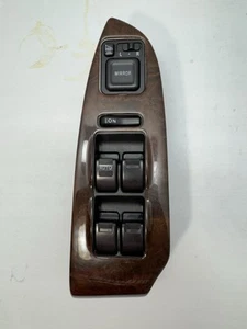 Honda Pilot Driver Master Power Window Switch Driver Door "WOOD" Trim OEM - Picture 1 of 8