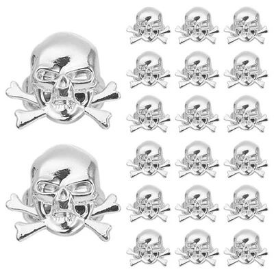 24 Pcs Kids Pirate Accessories Halloween Skull Rings for Party Favor Jewelry - Image 1 of 4