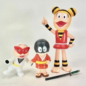 Shikarna Kobo Pyun Maru Good-Friend Set 3 Soft Vinyl Sofvi Tsunoda Jiro - Picture 1 of 4