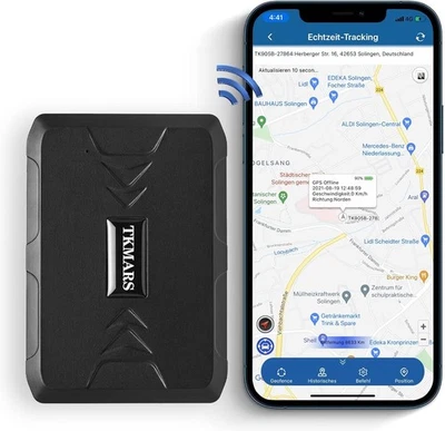 TKMARS / Winnes Mini GPS Tracker TK916-2G | Echtzeit GPS Tracking mit 10000mah - Bild 1 von 4