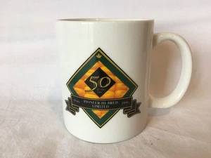Pioneer Hi-Bred Limited 50 Year Anniversary Commemorative Coffee Tea Cup - Picture 1 of 5