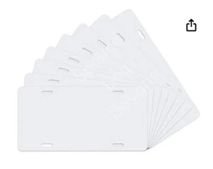 10 License Plate Sublimation Blanks #X1054 - Picture 1 of 1